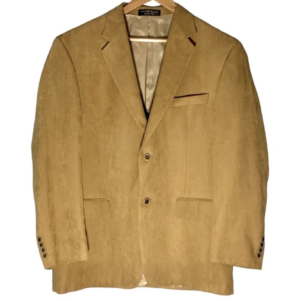 GIANFRANCO RUFFINI ITALY Blazer Tan Size 44R Casual Sportcoat
